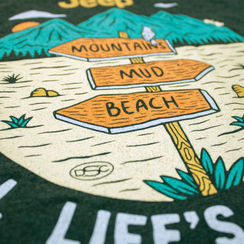 Mens T-Shirt - Jeep® For All Life's Adventures