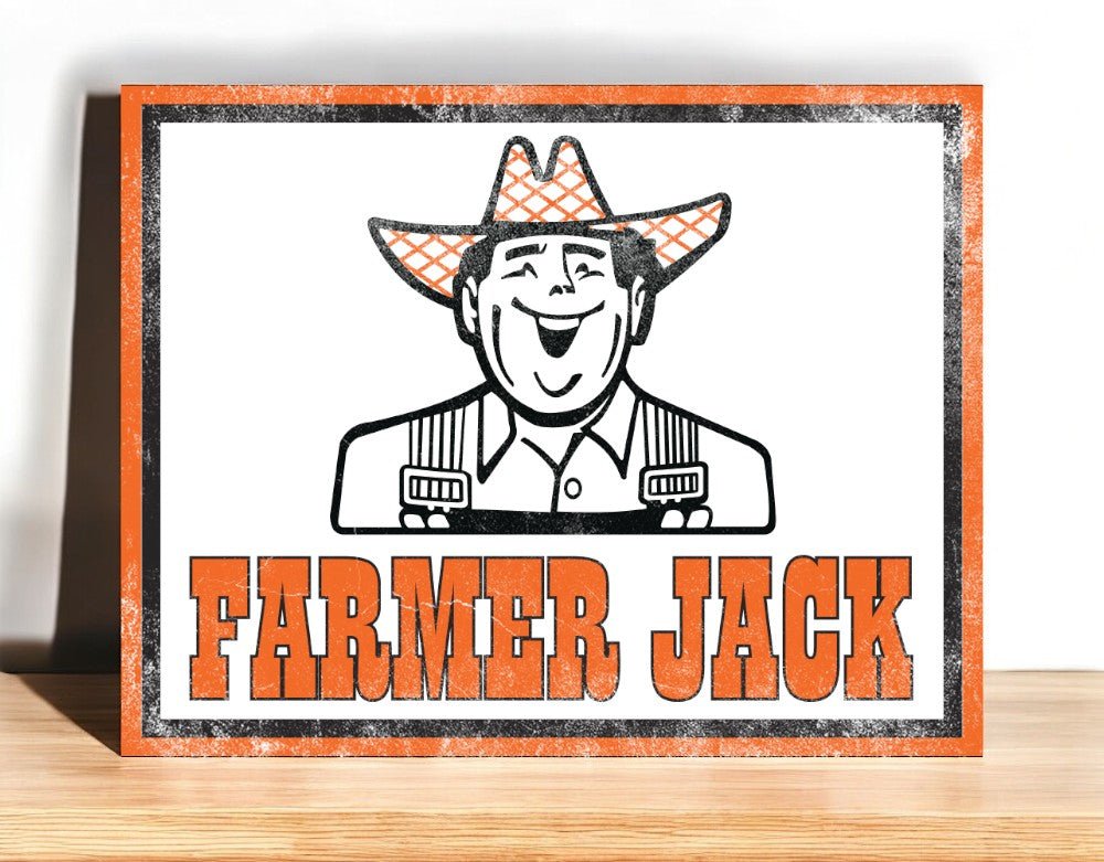 Metal Sign - Farmer Jack - Detroit Shirt CompanyDetroit Shirt CompanyOther Accessories