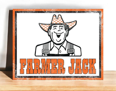 Metal Sign - Farmer Jack - Detroit Shirt CompanyDetroit Shirt CompanyOther Accessories