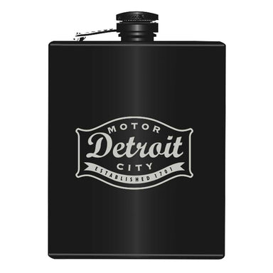 Flask - Detroit Buckle - Detroit Shirt CompanyDetroit Shirt CompanyDrinkware (Accessories)