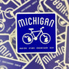 Sticker - Michigan Bike - Detroit Shirt CompanyDetroit Shirt CompanyStickers (Accessories)