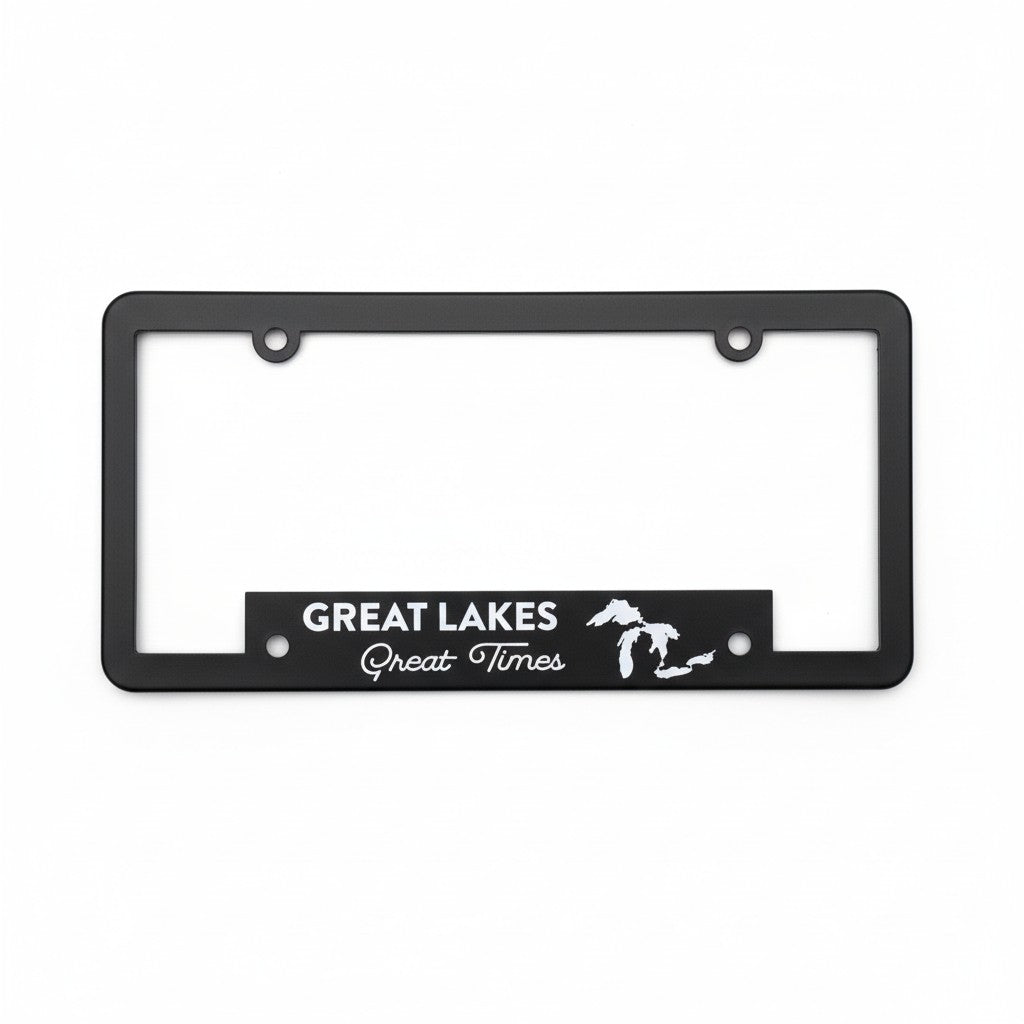 License Plate Frame - Michigan Great Lakes Great Times