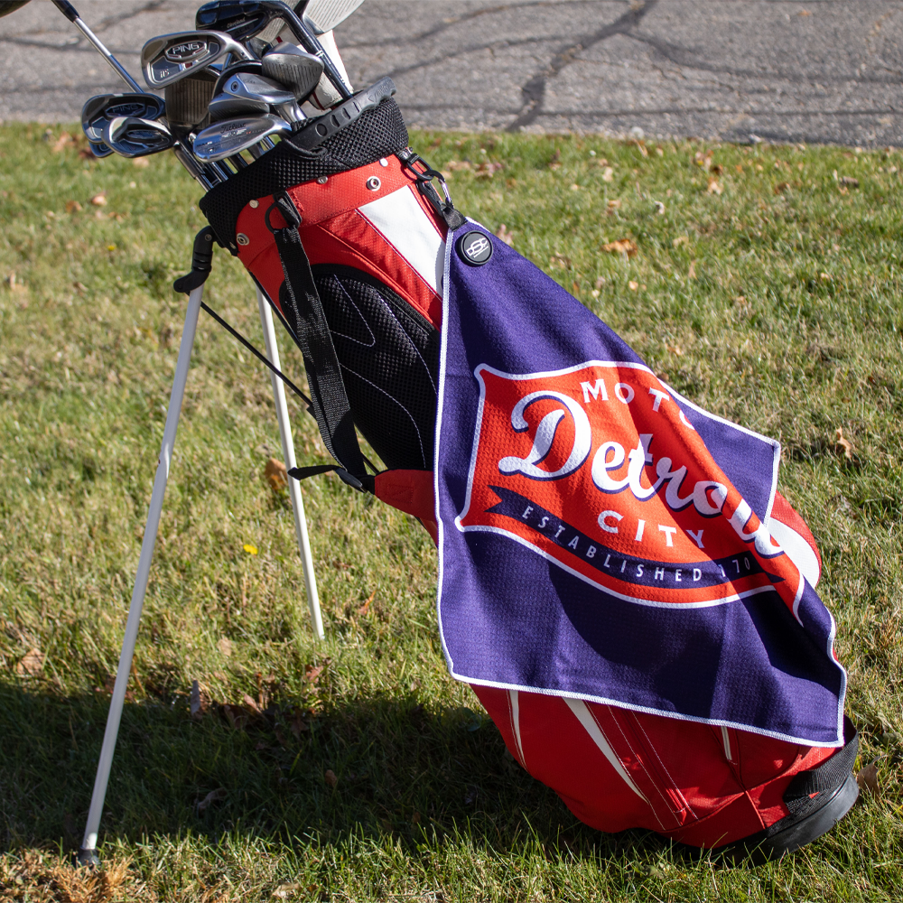 Golf Towel - Detroit Buckle