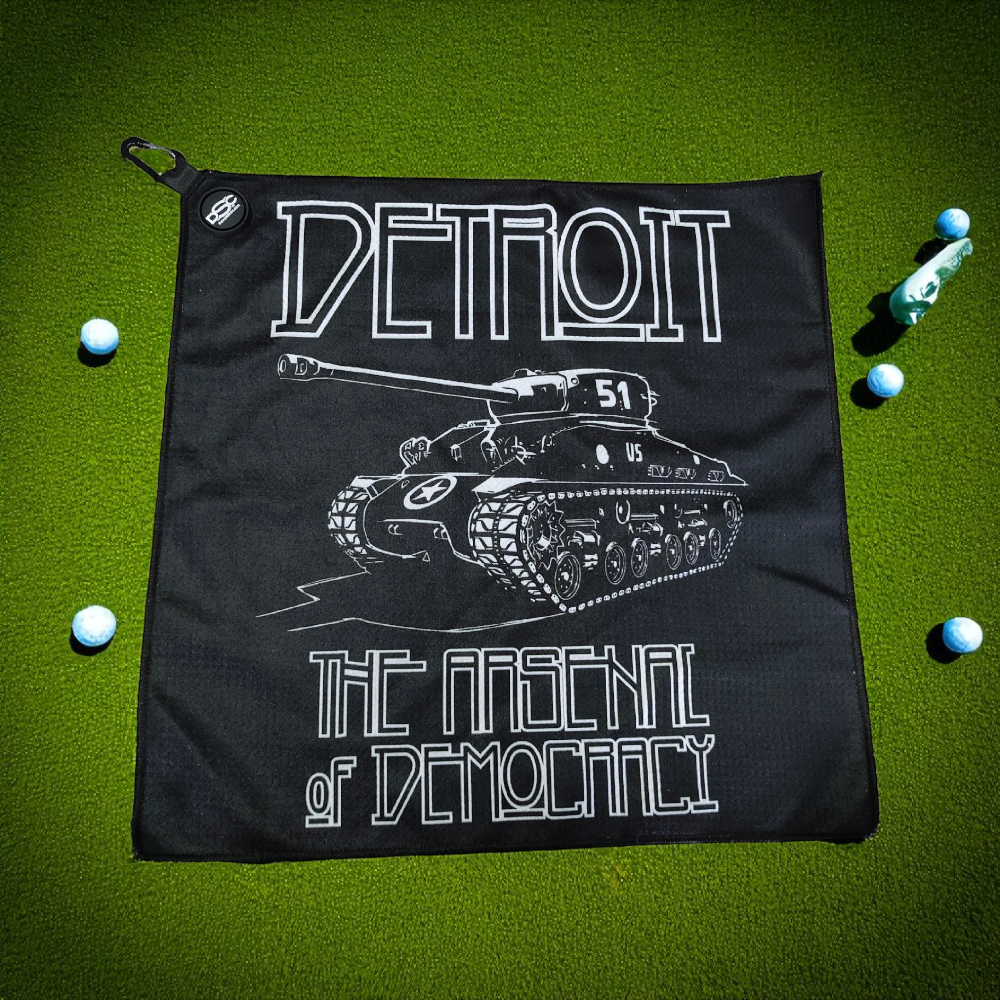 Golf Towel - Detroit Arsenal