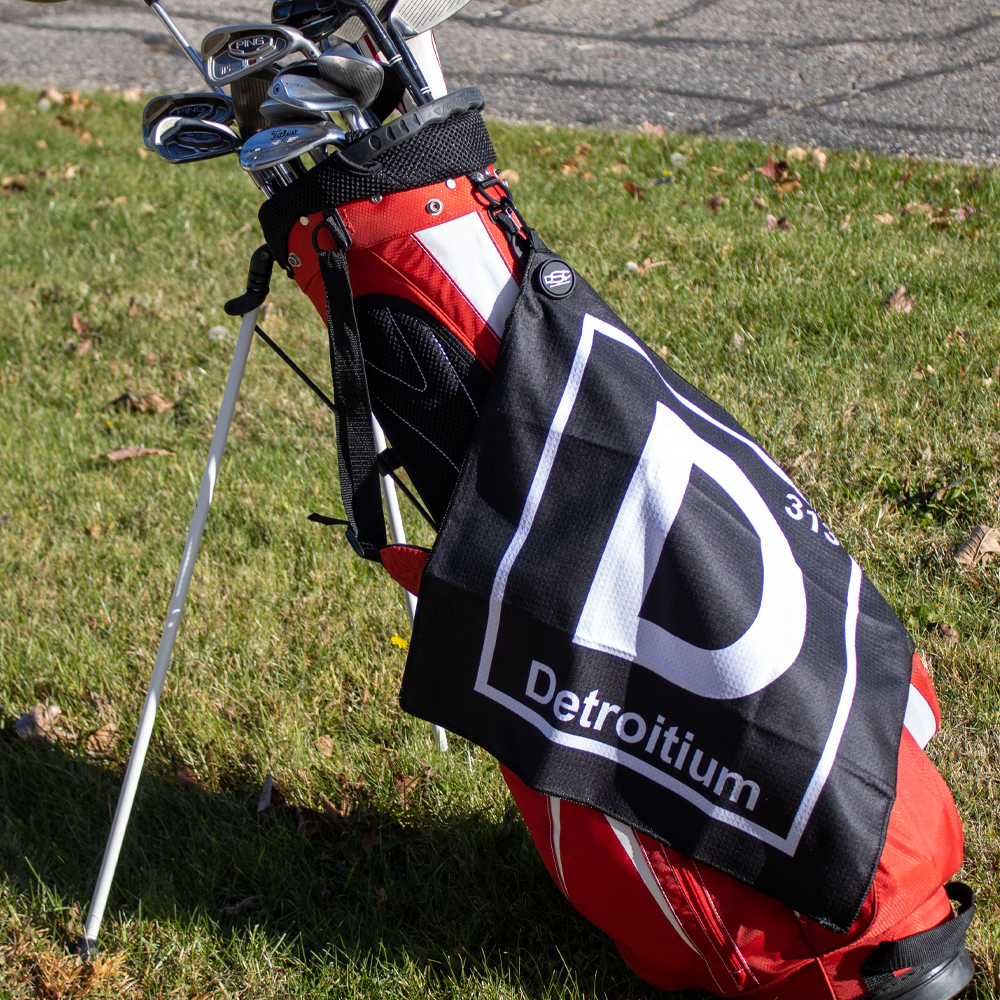Golf Towel - Detroitium