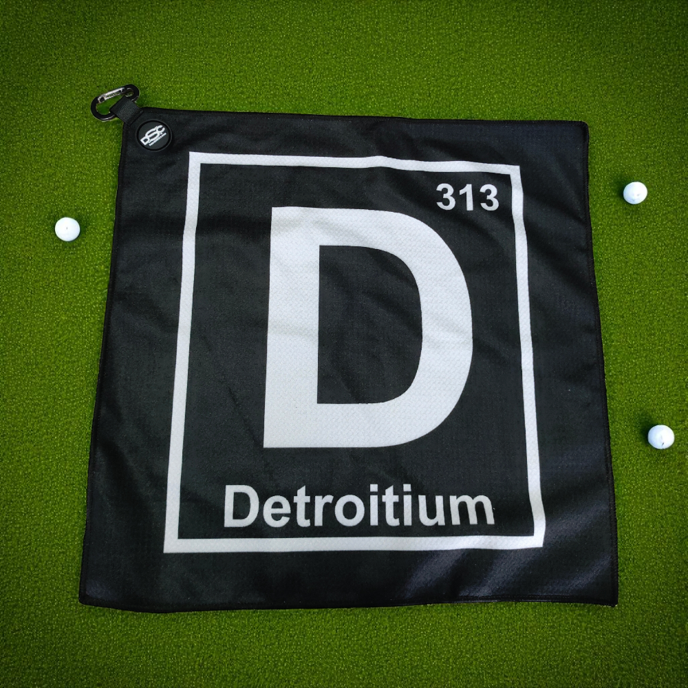 Golf Towel - Detroitium