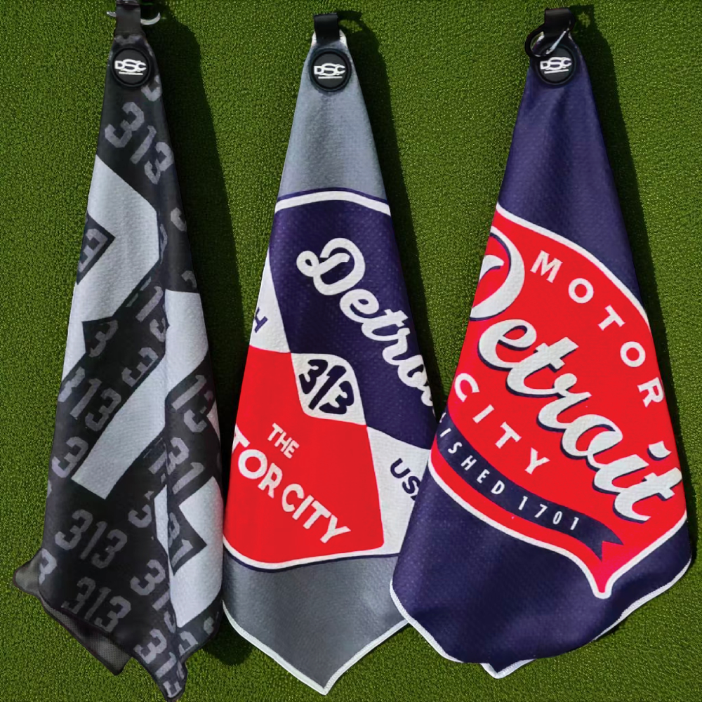 Golf Towel - Detroit Reel