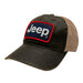 Hat - Jeep Coated Chino Twill Patch - Brown/Khaki - Detroit Shirt CompanyFCA - JeepHats (Apparel)