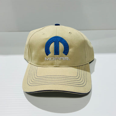 Hat - Mopar Stacked - Khaki - Detroit Shirt CompanyFCA - MoparHats (Apparel)