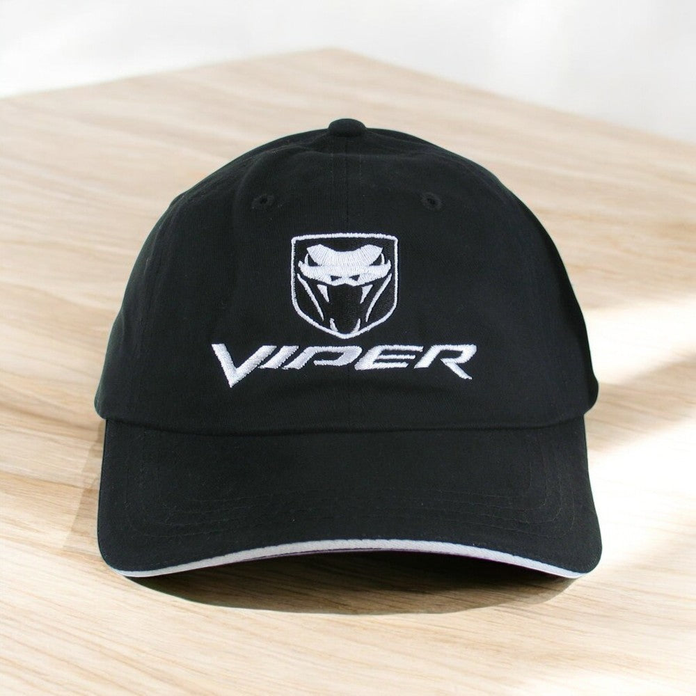 Hat - Dodge Viper Fangs - Black/White