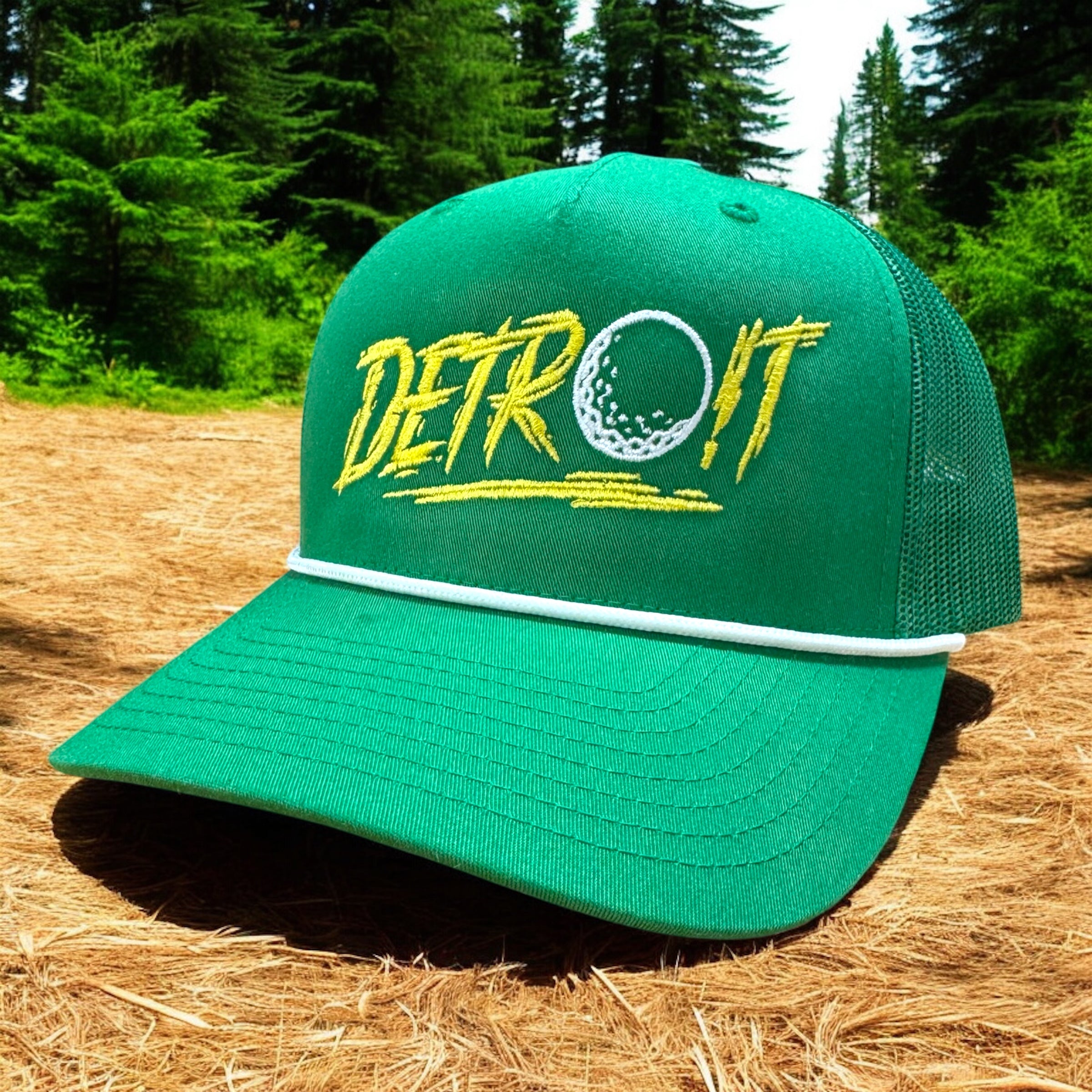 Hat - Detroit Score Golf - Richardson Snapback