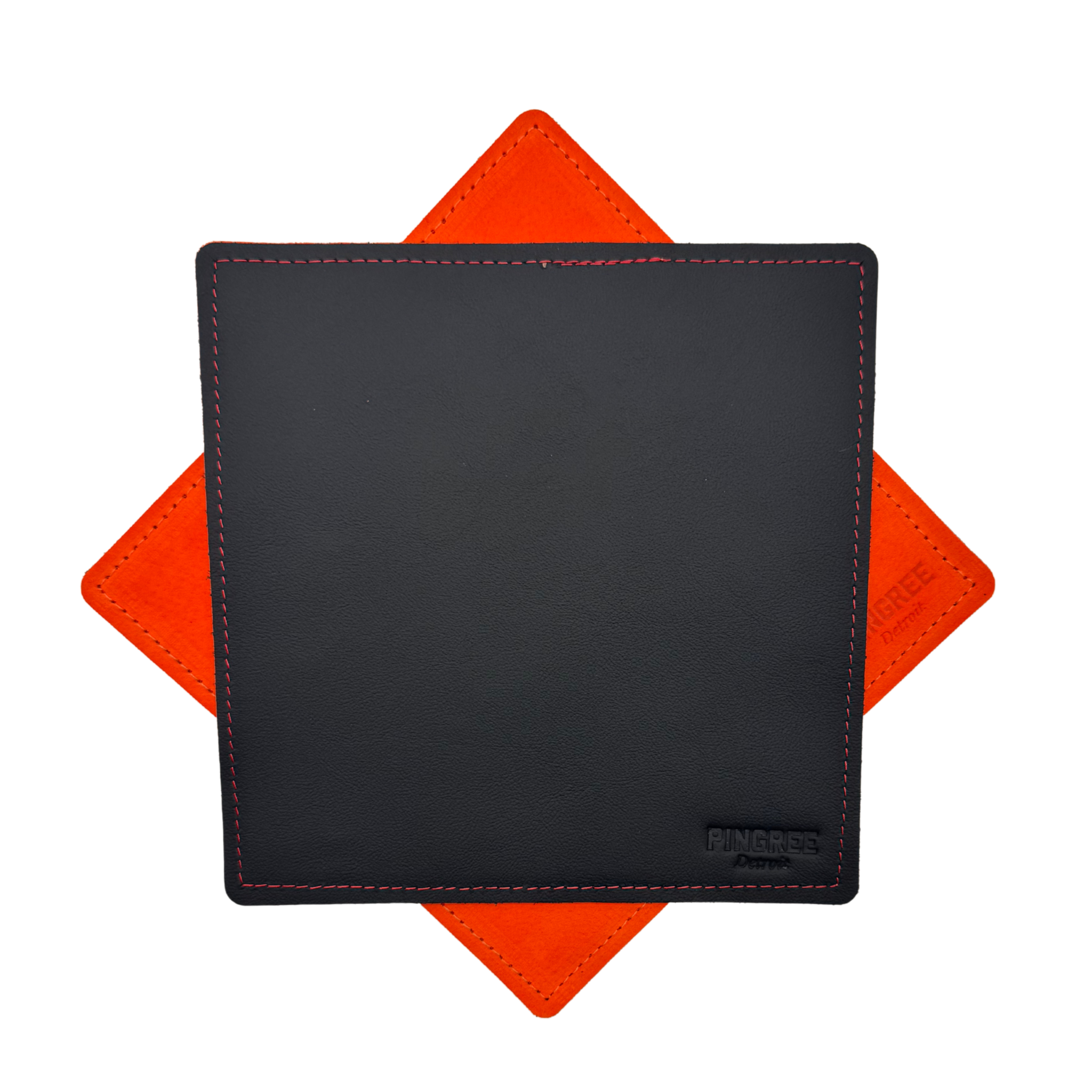 Motor City Leather Pad – Mouse Pad & Tray Insert