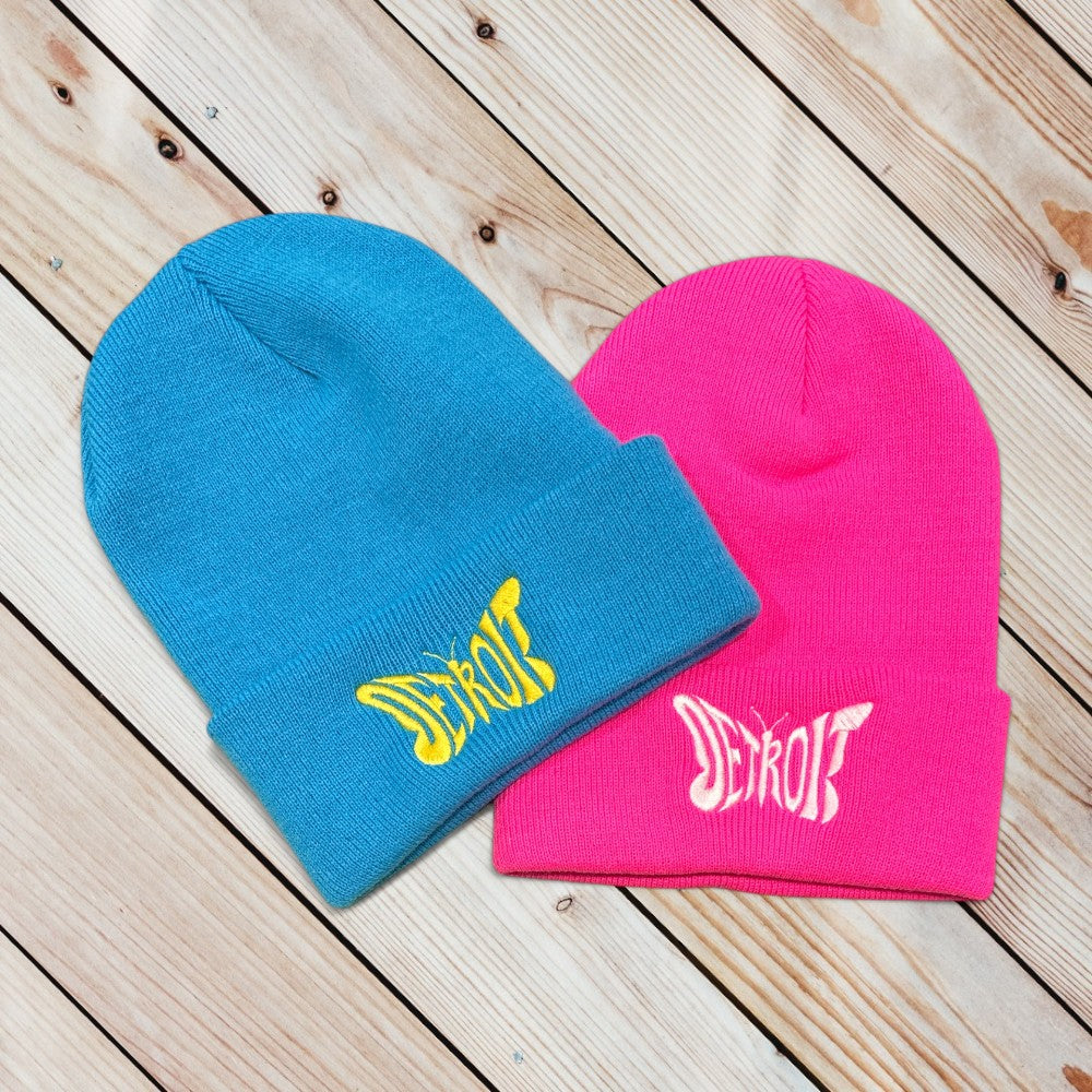 Hat - Detroit Butterfly Flip Knit