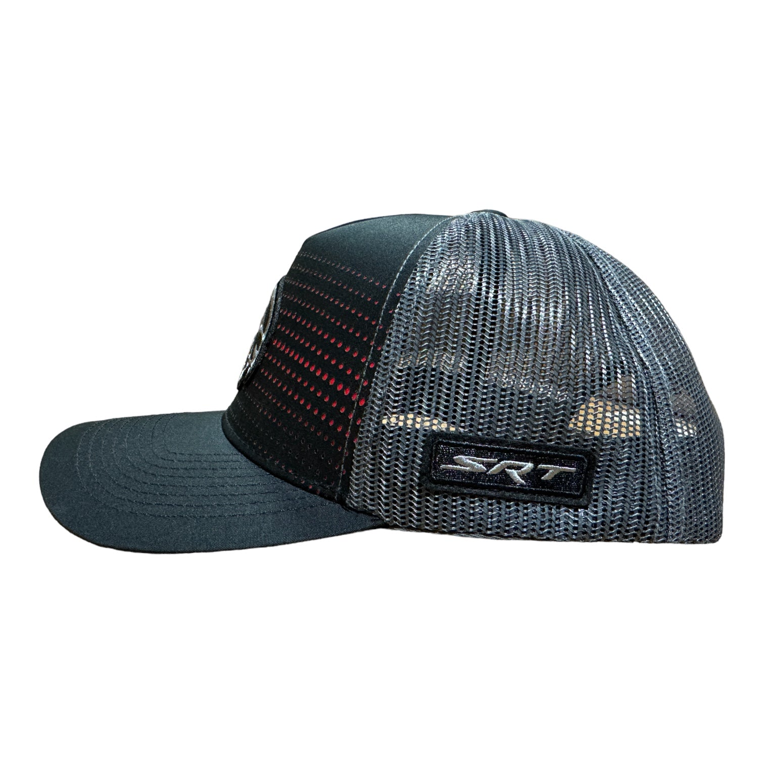 Hat - Dodge SRT Hellcat Rumble SnapBack Trucker - Black/Charcoal/Red