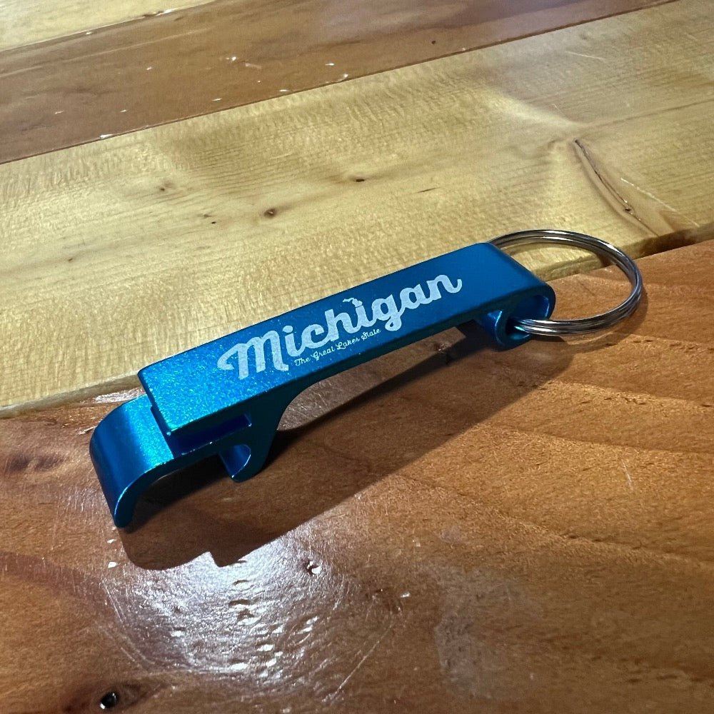 Keychain - Michigan Script Bottle Opener - Detroit Shirt CompanyDetroit Shirt CompanyKeychain