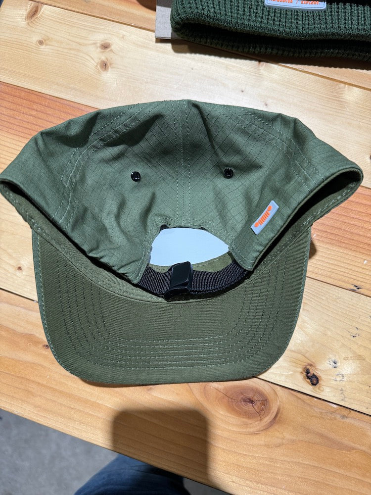 Hat - Jeep Stencil Ripstop Hat - Green