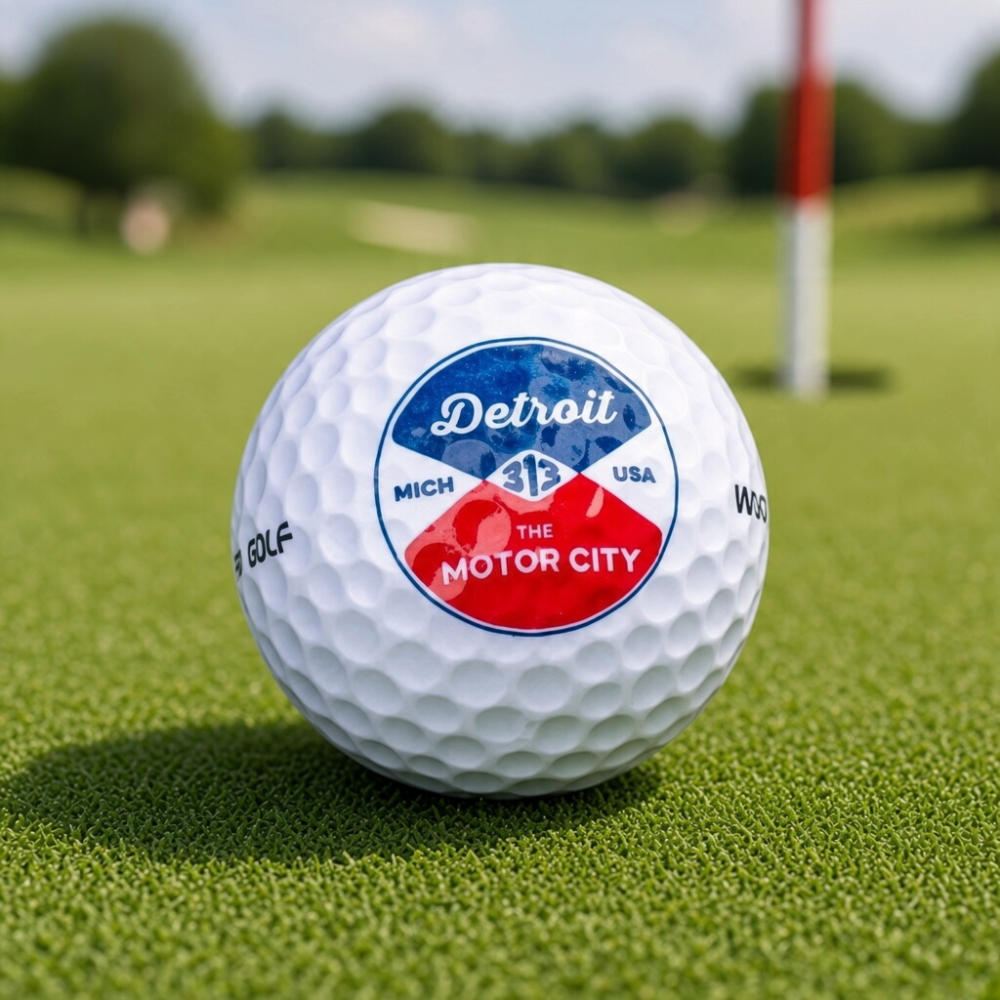 Golf Ball - Detroit Reel