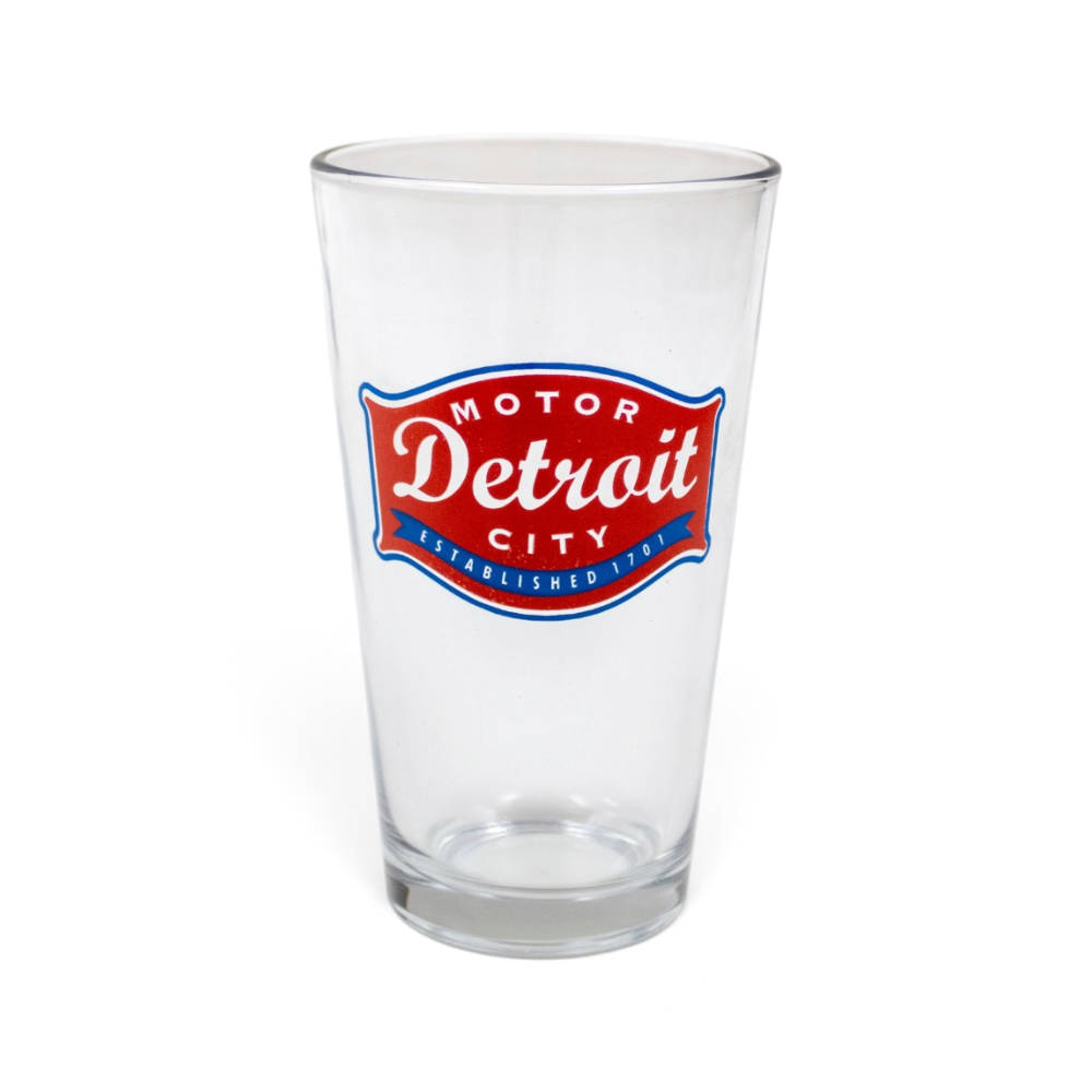 Pint Glass Set - Detroit