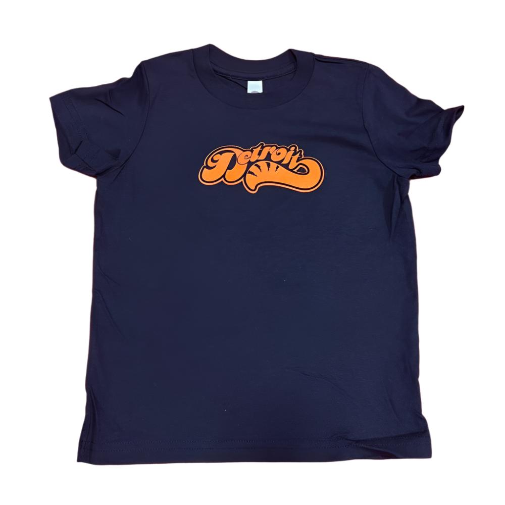 Youth - Detroit Sweep T-Shirt - Navy