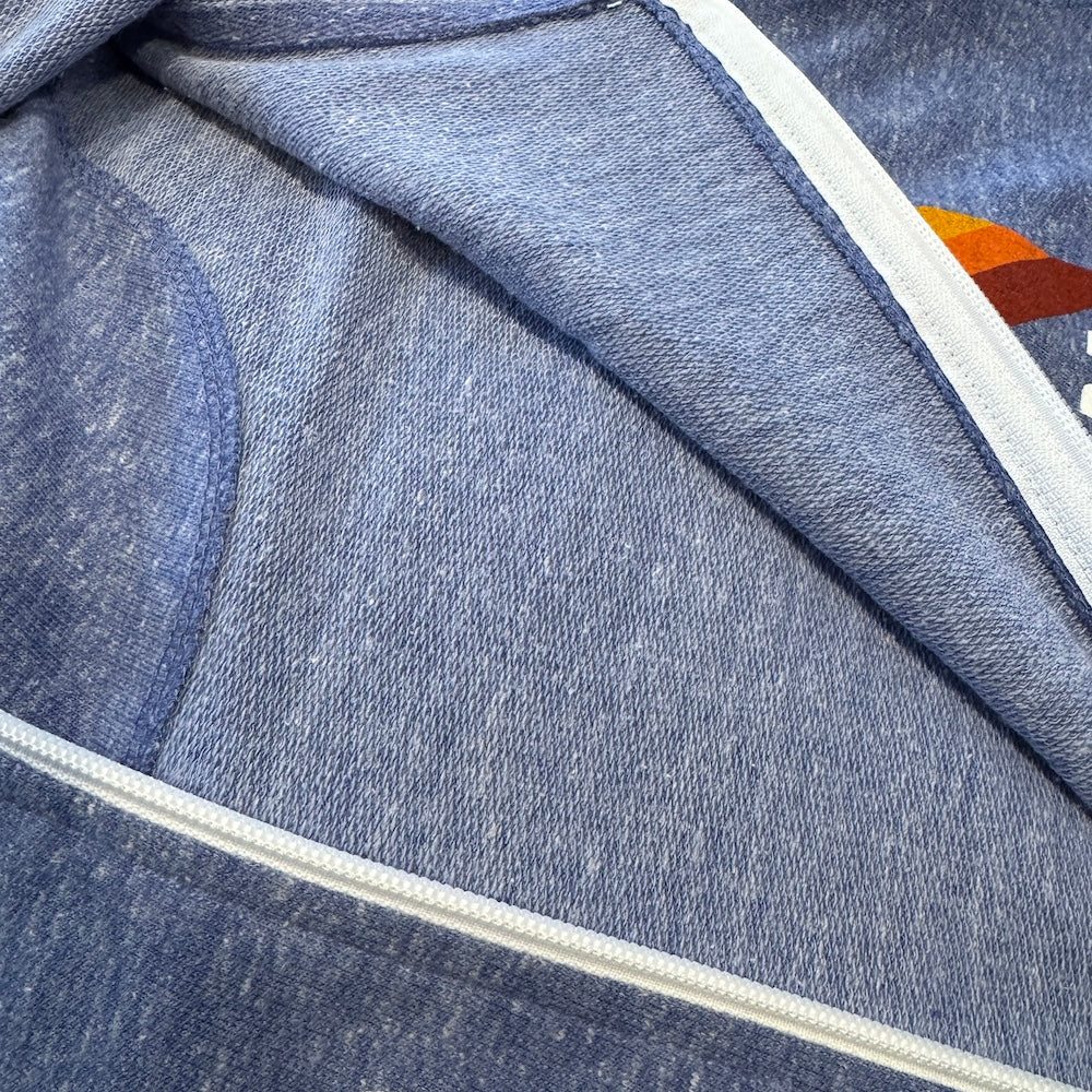 Mens Jeep® Have Fun Out There Zip Hoodie - Heather Royal