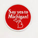 Patch - Say Yes to Michigan - Detroit Shirt CompanyDetroit Shirt CompanyPatches (Accessories)