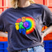 Unisex/Mens Detroit Rainbow T-shirt (Heather Black) - Detroit Shirt CompanyDetroit Shirt CompanyT-Shirts (Apparel)