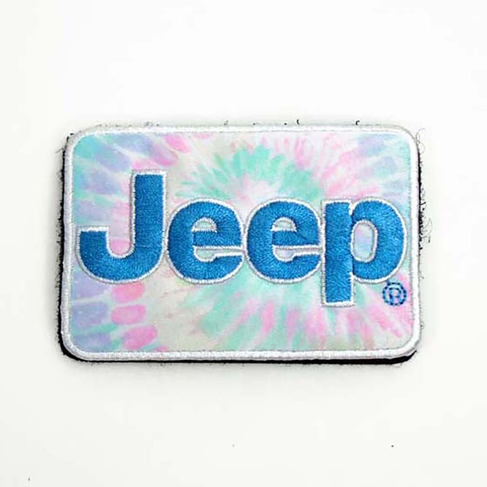 Patch - Jeep Tie - Dye - Detroit Shirt CompanyFCA - JeepPatches (Accessories)