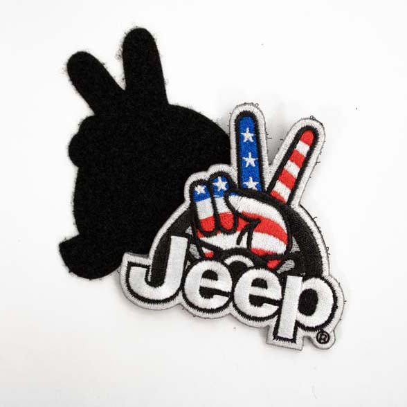 Patch - Jeep Wave USA - Detroit Shirt CompanyFCA - JeepPatches (Accessories)