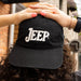 Hat - Jeep Vintage Chino Twill - Black - Detroit Shirt CompanyFCA - JeepHats (Apparel)