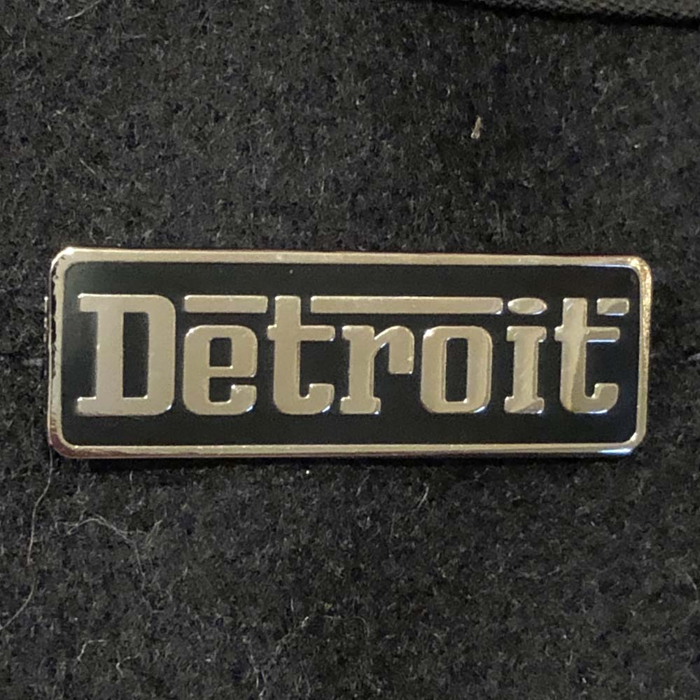 Enamel Pin - Detroit Grigio - Detroit Shirt CompanyDetroit Shirt CompanyEnamel Pin