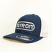 Hat - Detroit Wrap Flexfit (Navy/White) - Detroit Shirt CompanyDetroit Shirt CompanyHats (Apparel)