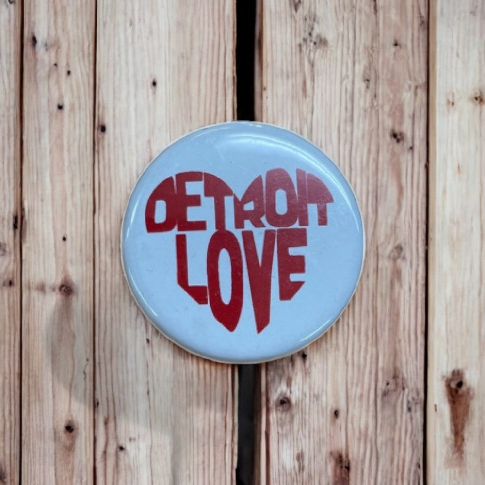 Button - Detroit Love
