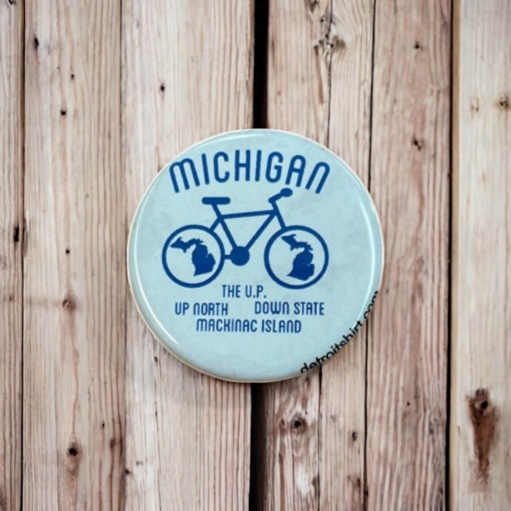 Button - Michigan Bike