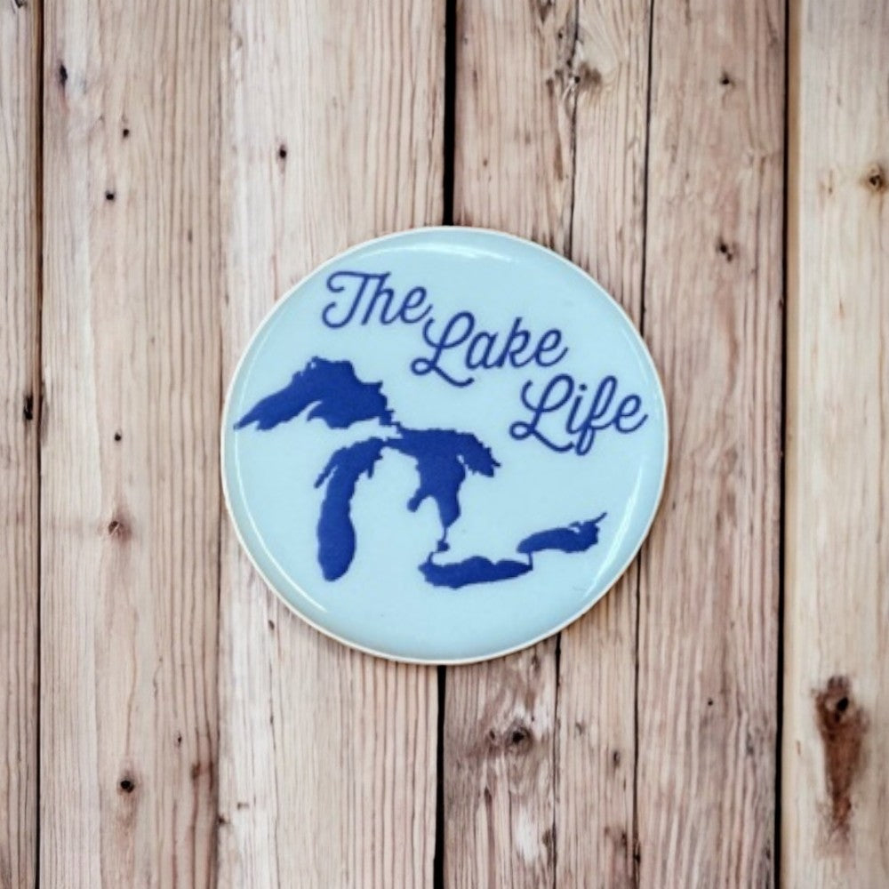 Button - Lake Life