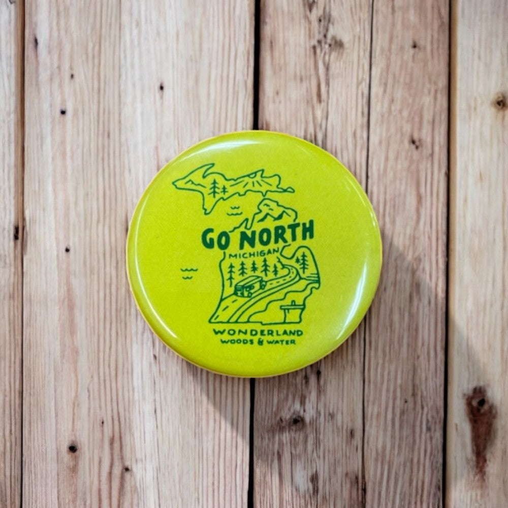 Button - Go North