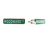Cufflinks - Detroit Woodward Avenue Street Sign - Detroit Shirt CompanyDetroit Shirt CompanyOther Accessories