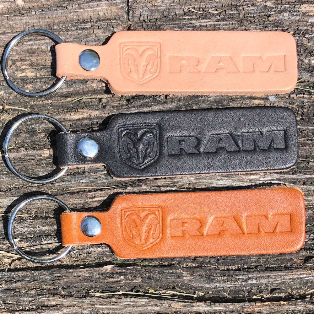 Keychain - RAM Leather - Detroit Shirt CompanyFCA - RAMKeychain