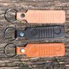 Keychain - Jeep Grille Leather - Detroit Shirt CompanyFCA - JeepKeychain