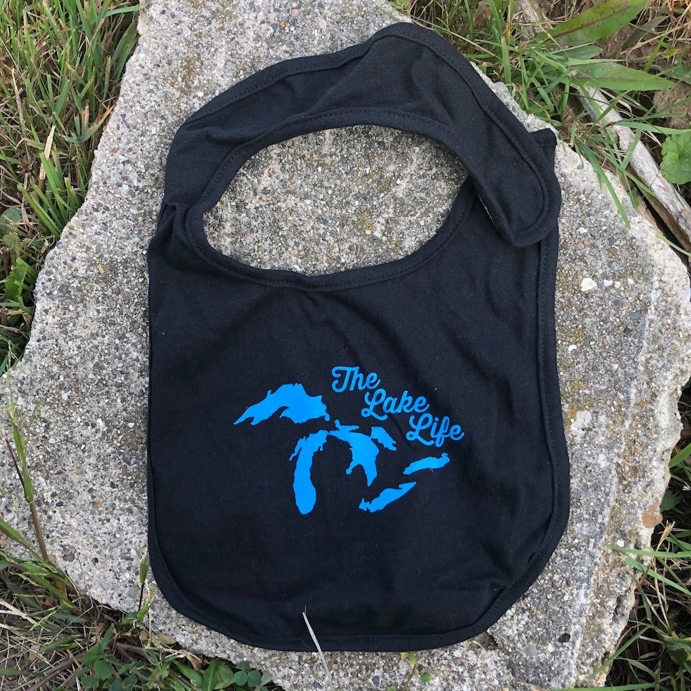 Baby Bib - The Lake Life - Detroit Shirt CompanyDetroit Shirt CompanyKids Apparel