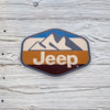 Sticker - Jeep® Mountain Hex- Khaki