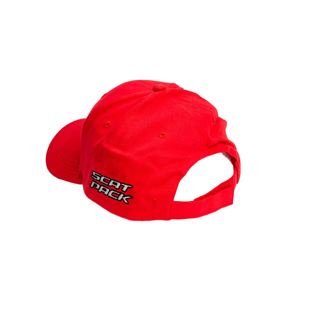 Hat - Dodge Scat Pack (Red) - Detroit Shirt CompanyFCA - DodgeHats (Apparel)