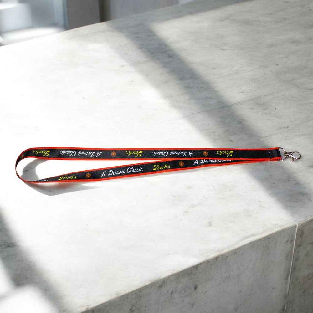 Lanyard - Strohs - A Detroit Classic FINAL SALE