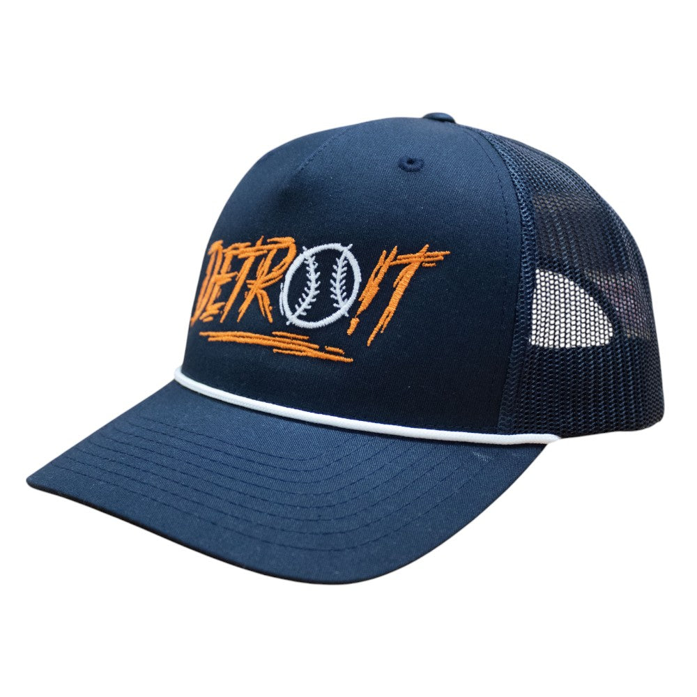Hat - Detroit Score Baseball - Richardson Snapback