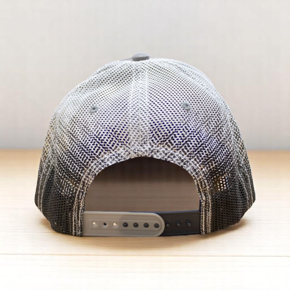 Hat - Dodge SRT Hellcat Gravel SnapBack Trucker - Black/Grey/White