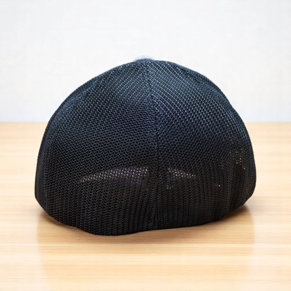 Hat - Detroit Thirsty Script Flexfit (Heather Grey / Black)