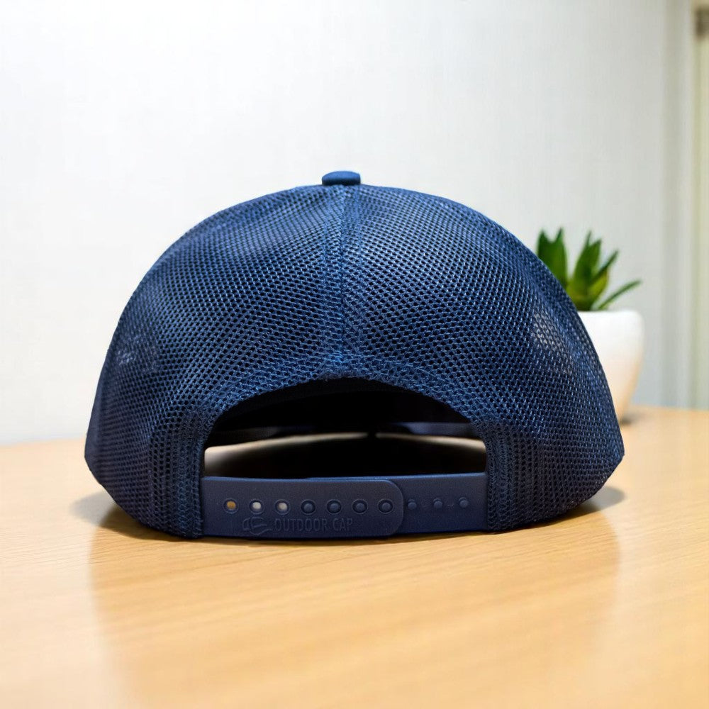 Hat - Detroit Reel Rubber Patch - Navy