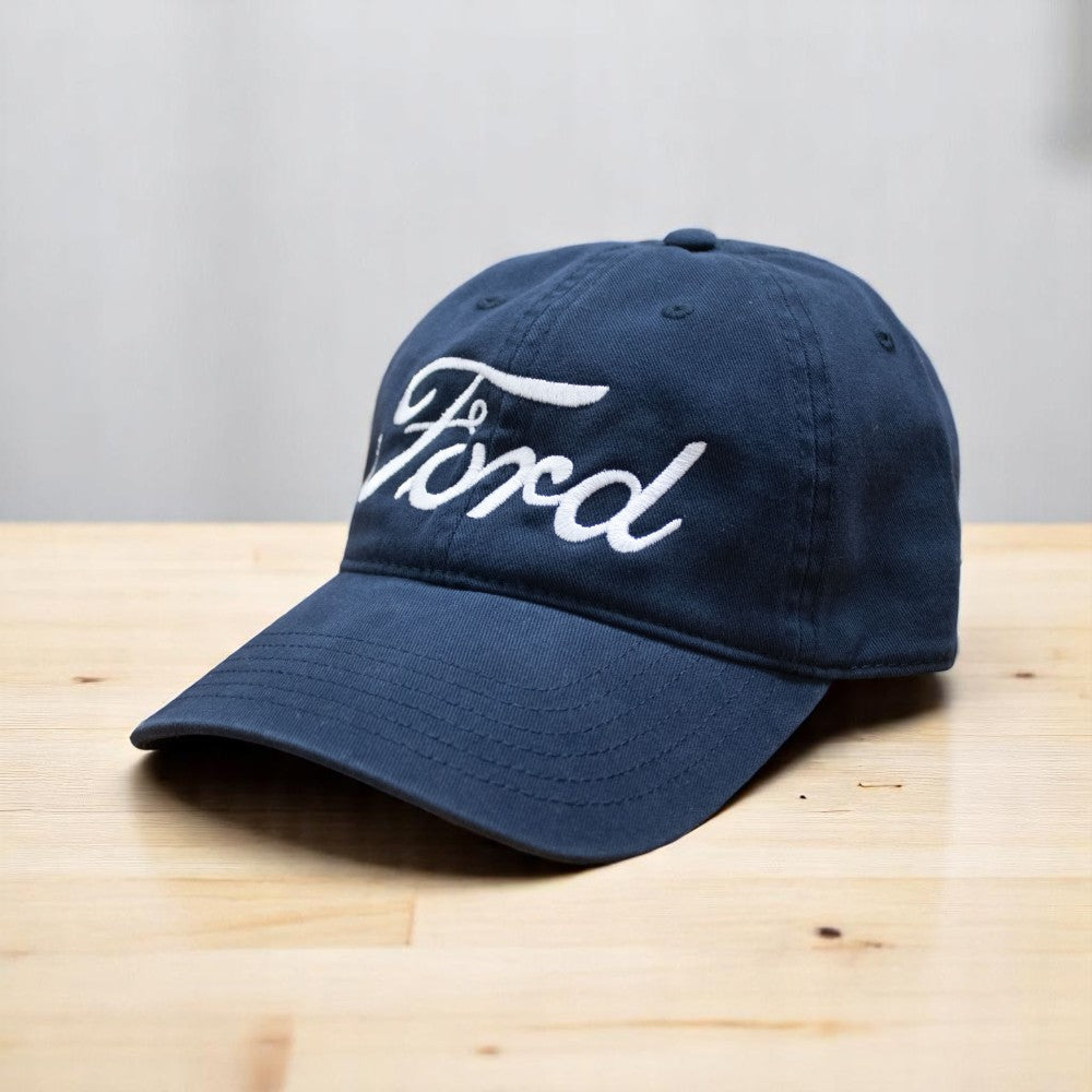 Hat - Ford Large Script Low Profile - Chino Navy