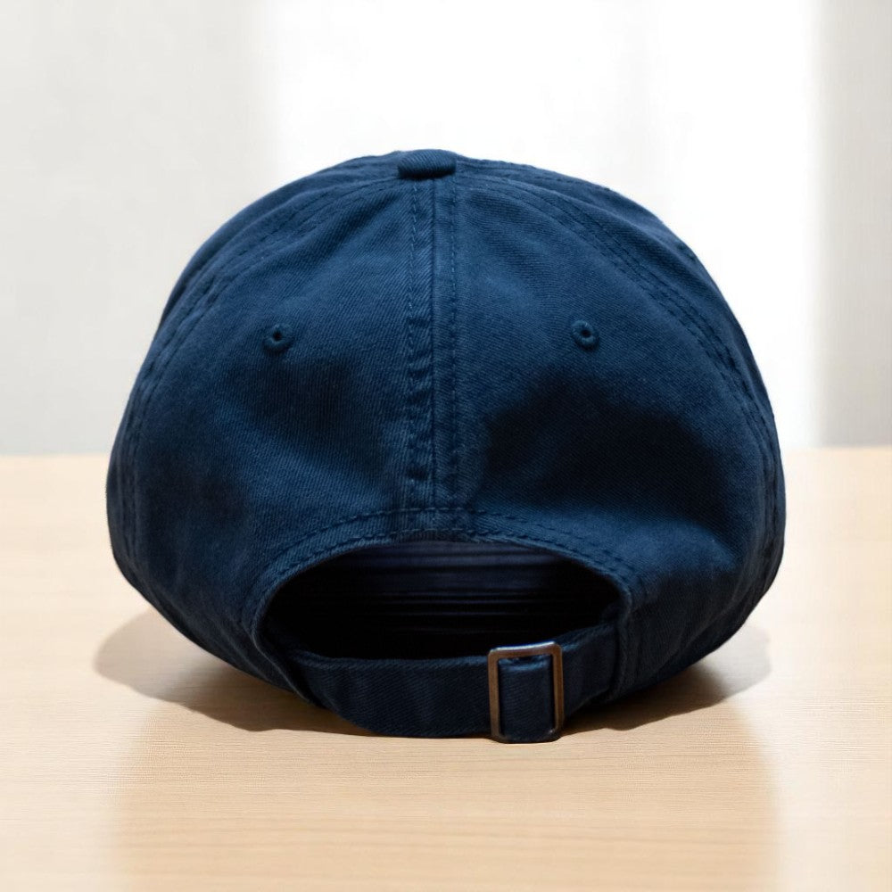 Hat - Navy Detroit Thirsty Script Unstructured