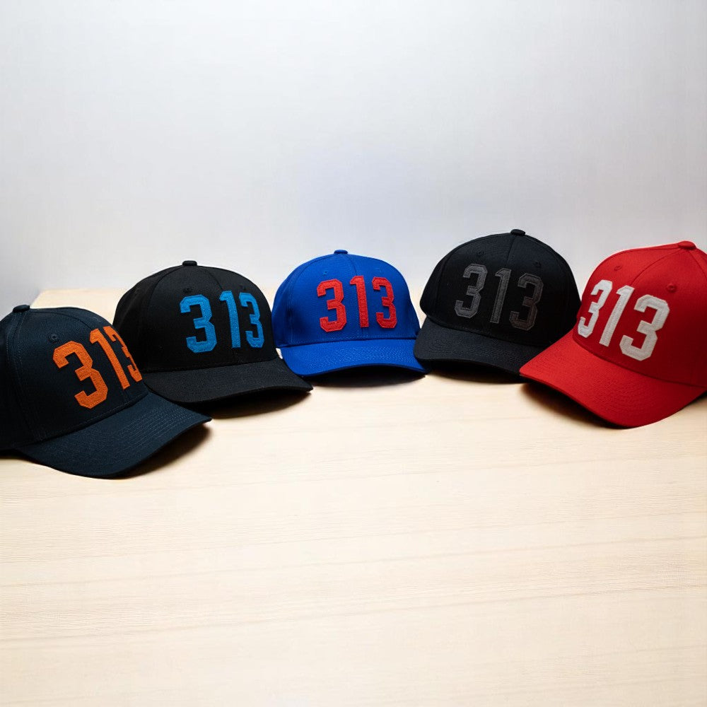 Hat - Detroit 313 - Multiple colors
