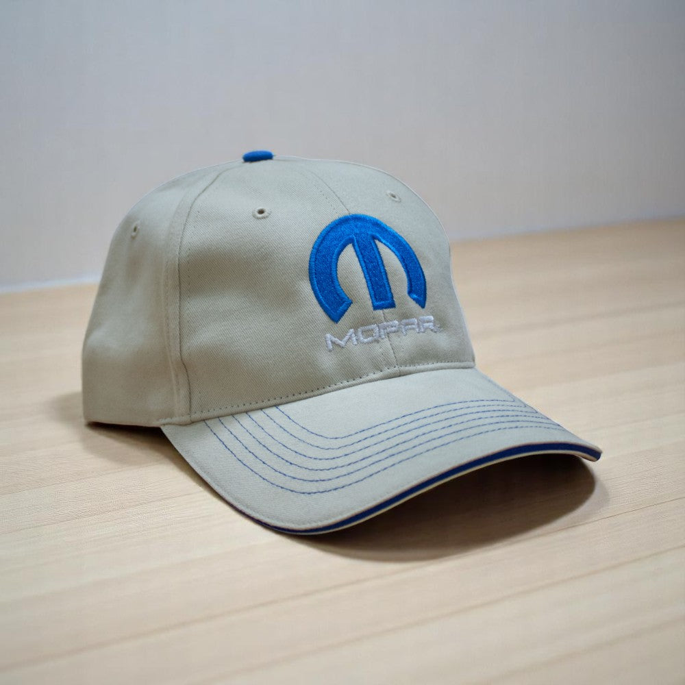 Hat - Mopar Stacked - Khaki
